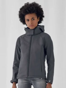 Softshell con cappuccio donna B&C Collection BCJW937