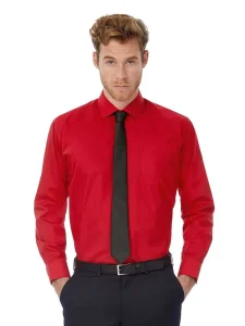 B&C Smart LSL – men’s long-sleeve shirt B&C BCSMP61