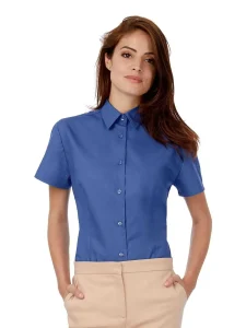 B&C Heritage SSL – women’s short-sleeve shirt B&C BCSWP44