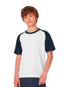 T-shirt Base-Ball per bambini B&C Collection BCTK350