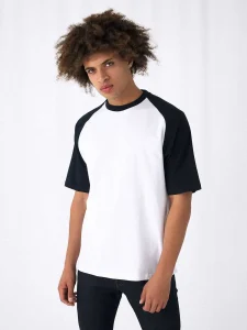 T-shirt Base-Ball B&C Collection BCTU020
