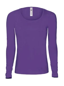 T-shirt da donna Pink Classic, 100% cotone B&C Collection BCTW261