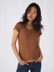 T-shirt da donna DNM Plug In B&C Collection BCTWD71