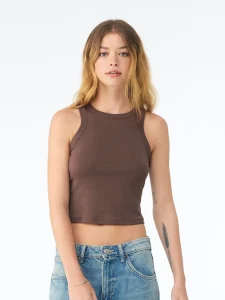 Women’s Micro Rib racer tank Bella+Canvas BE1019