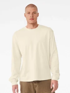 Unisex heavy boxy long sleeve tee Bella+Canvas BE3511