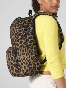 Zaino con stampa leopardata Bag Base BG195