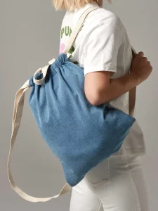 Sacca sportiva in denim Bag Base BG642