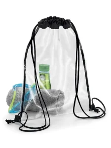 Sacca sportiva trasparente Bag Base BG7