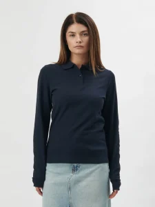 Evolution Polo donna LS Black Spider BSW210