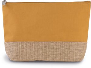 Canvas & jute pouch Kimood KI0276