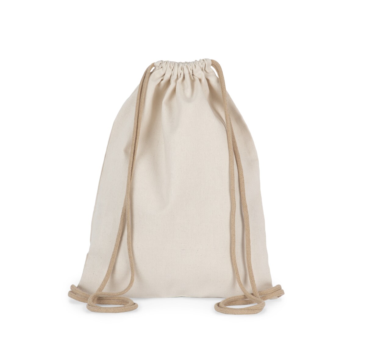 Small recycled backpack with drawstring Kimood KI5102