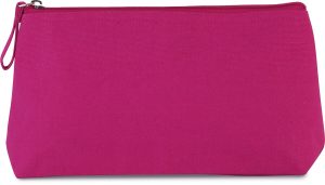 Cotton canvas toiletry bag Kimood KI0728