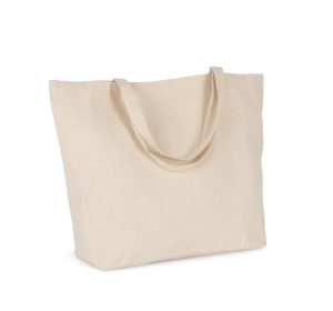 Extra-large shopping bag in cotton Kimood KI0296