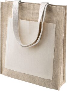 Jute shopper bag Kimood KI0221