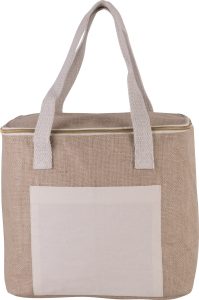 Jute cool bag – medium size Kimood KI0353