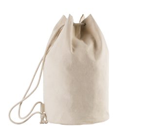 Cotton sailor-style bag with drawstring Kimood KI0629