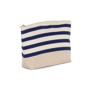 Nautical print accessories pouch Kimood KI0752