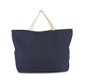Rustic Juco large hold-all shopper bag Kimood KI0260