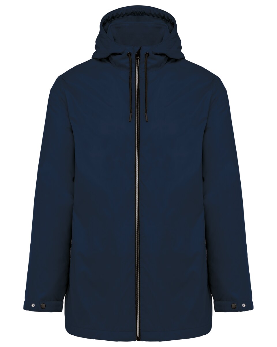 Unisex hooded jacket with micro-polarfleece lining Kariban KA6153