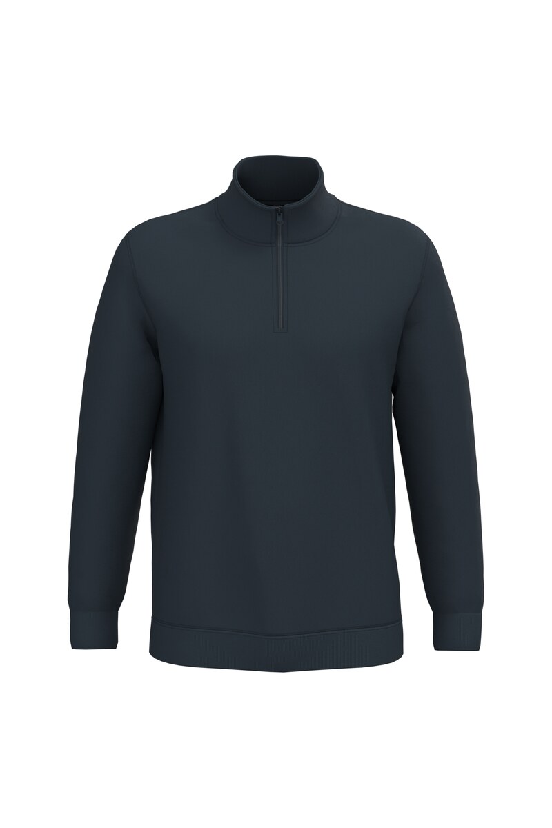 Zip neck sweatshirt Kariban KA478