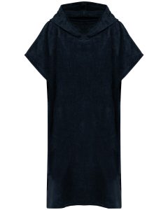 Unisex hooded towelling poncho Proact PA581