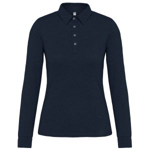 Ladies’ long sleeve jersey polo shirt Kariban KA265