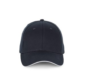 Cap with contrasting sandwich peak – 6 panels K-UP KP185
