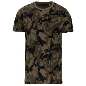 Men’s short-sleeved camo T-shirt Kariban KA3030