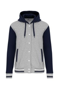 Unisex teddy jacket with hood Kariban KA4003