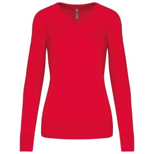 Ladies’ V-neck jumper Kariban KA966