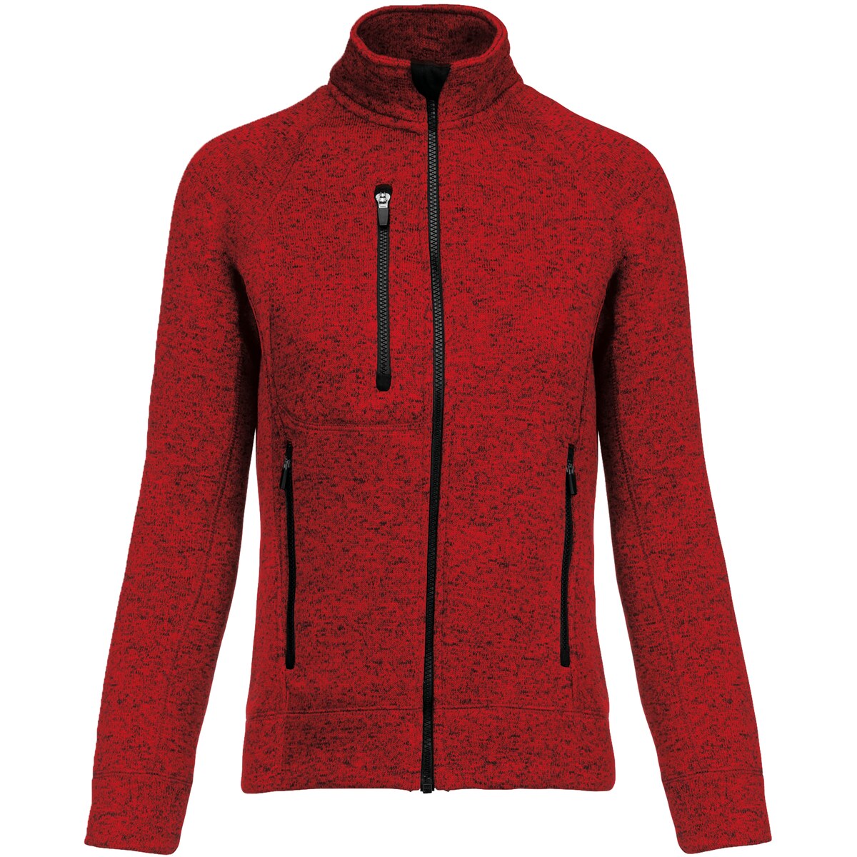 Ladies' full zip heather jacket Kariban KA9107
