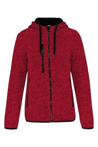 Ladies’ heather hooded jacket Proact PA366