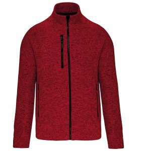 Men’s full zip heather jacket Kariban KA9106