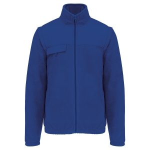 Fleece jacket with removable sleeves Designed To Work WK9105