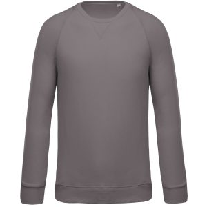 Men’s organic cotton crew neck raglan sleeve sweatshirt Kariban KA480