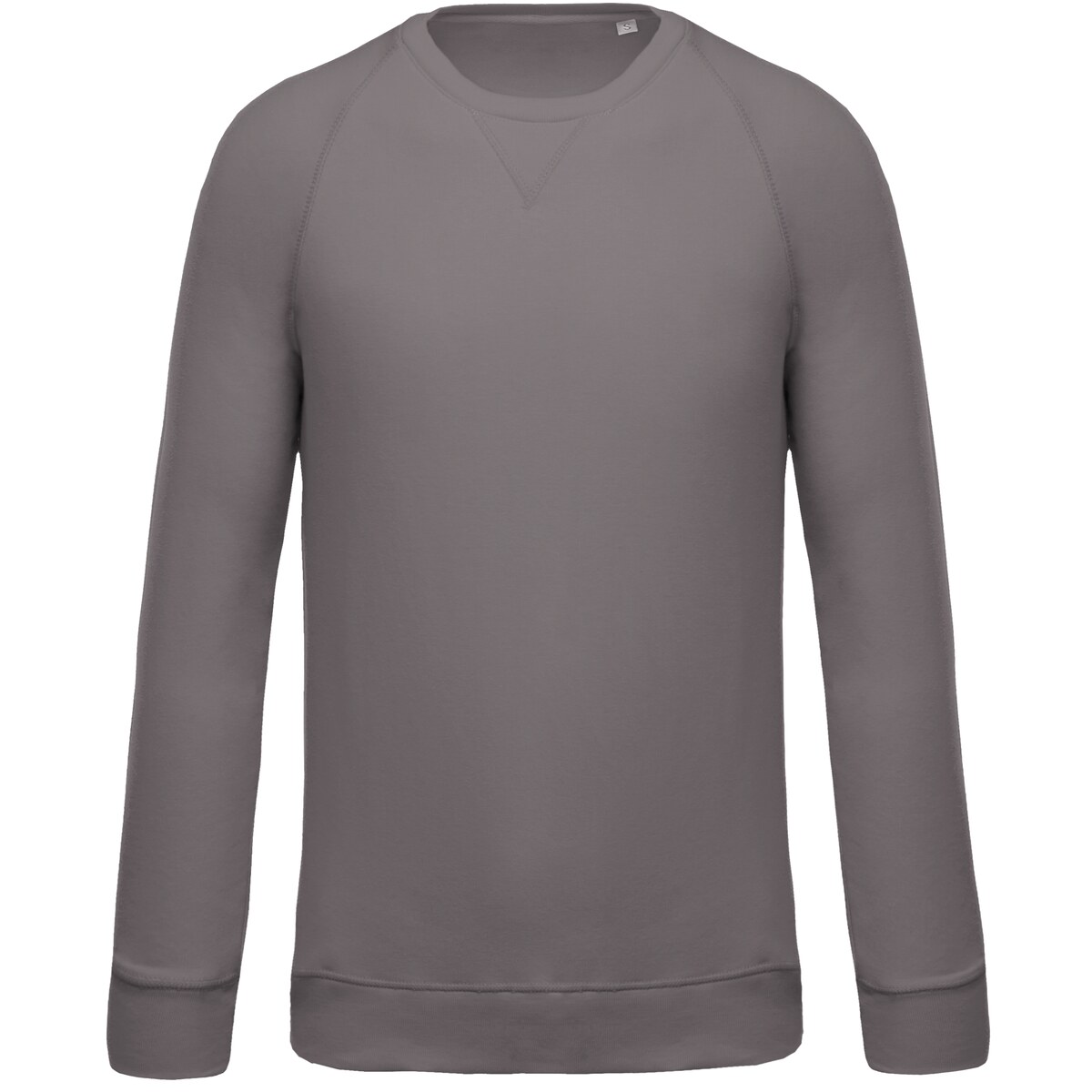 Men's organic cotton crew neck raglan sleeve sweatshirt Kariban KA480