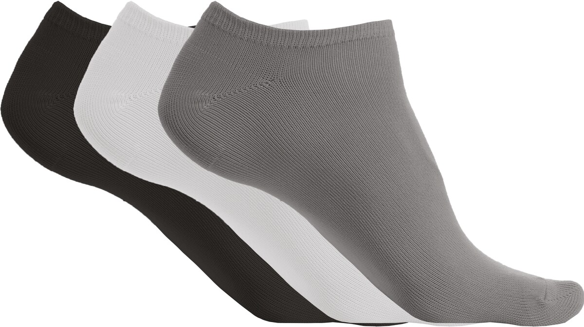 Microfibre trainer socks - pack of 3 pairs Proact PA033