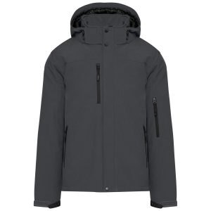 Men’s hooded softshell lined parka Kariban KA650