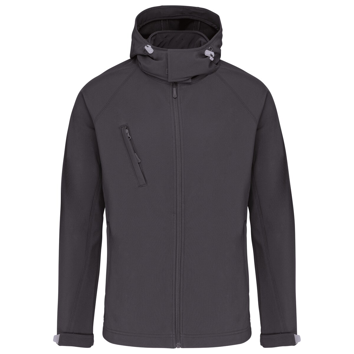 Men's detachable hooded softshell jacket Kariban KA413
