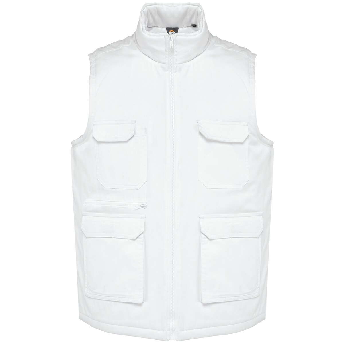 Unisex padded multi-pocket polycotton vest Designed To Work WK607