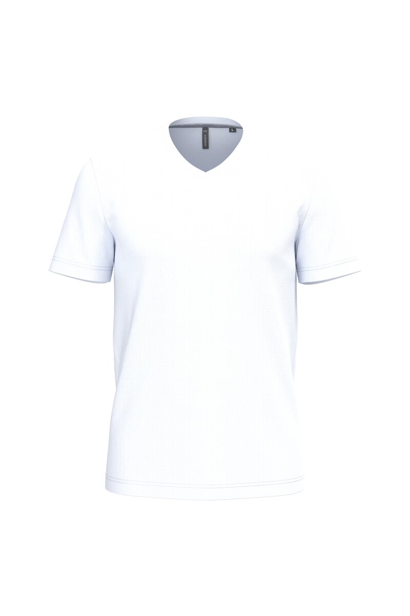Men's short-sleeved V-neck t-shirt Kariban KA357
