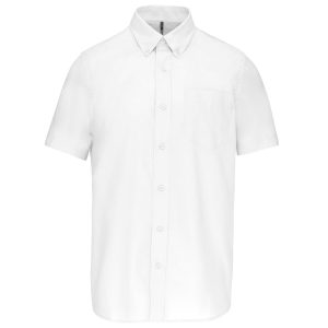 Camicia Oxford da uomo a maniche corte Kariban KA535