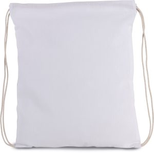 Organic cotton small drawstring bag Kimood KI0147