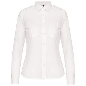Ladies’ long-sleeved pilot shirt Kariban KA506