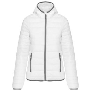 Ladies’ lightweight hooded padded jacket Kariban KA6111