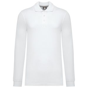Men’s long-sleeved polo shirt Designed To Work WK276