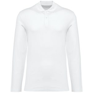 Men’s long-sleeved Supima polo shirt Kariban Premium PK202