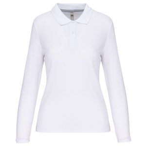 Ladies’ long-sleeved polo shirt Designed To Work WK277