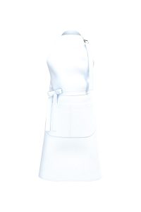 Apron with pocket in organic cotton Kariban KA8007