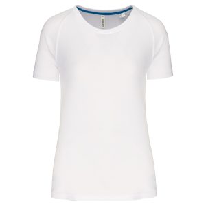 Ladies’ recycled round neck sports T-shirt Proact PA4013